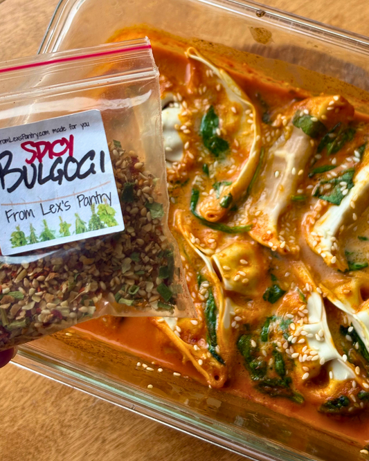 Viral Dump-and-Bake Dumplings with Spicy Bulgogi