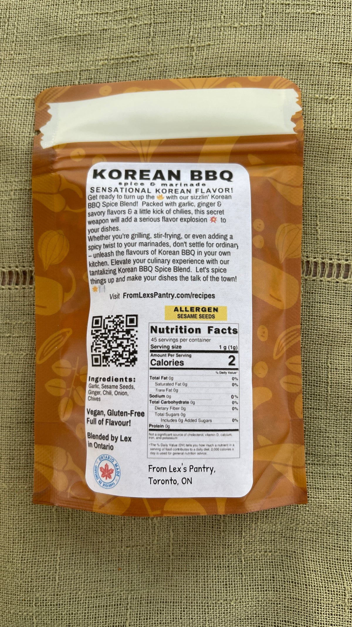 Korean BBQ Blend