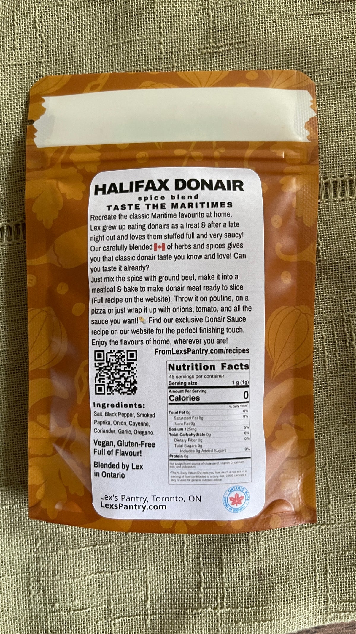 Halifax Donair Spice Blend